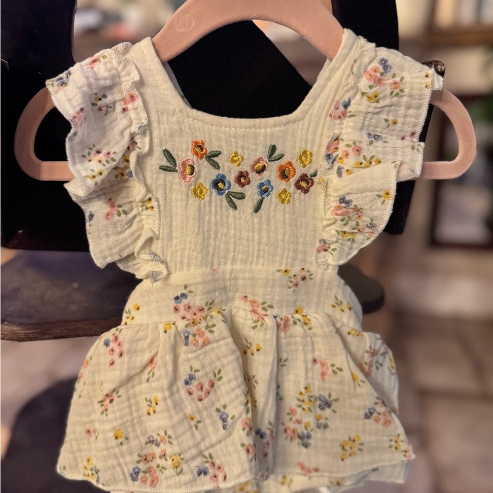 Baby Essentials Floral Print Baby Outfit